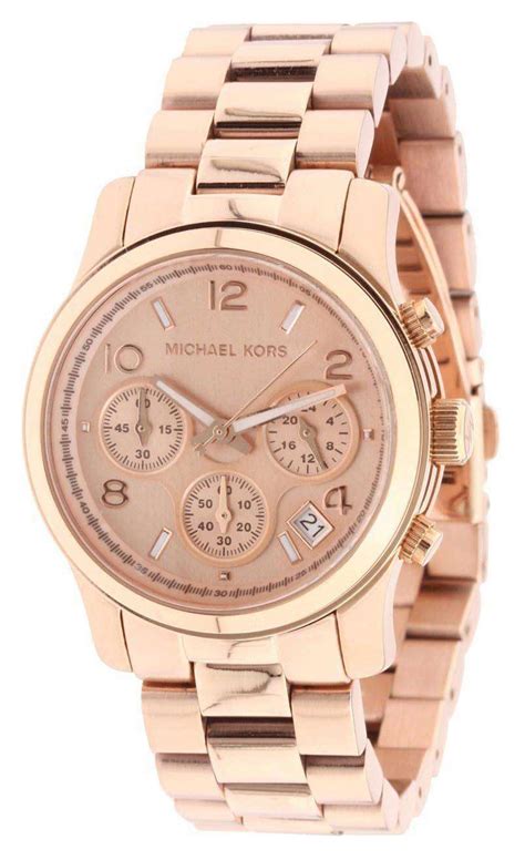 michael kors chronograph rosegold